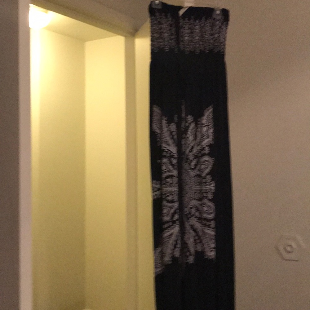 Long silk dress